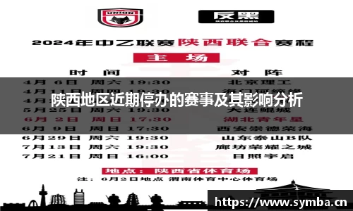 陕西地区近期停办的赛事及其影响分析